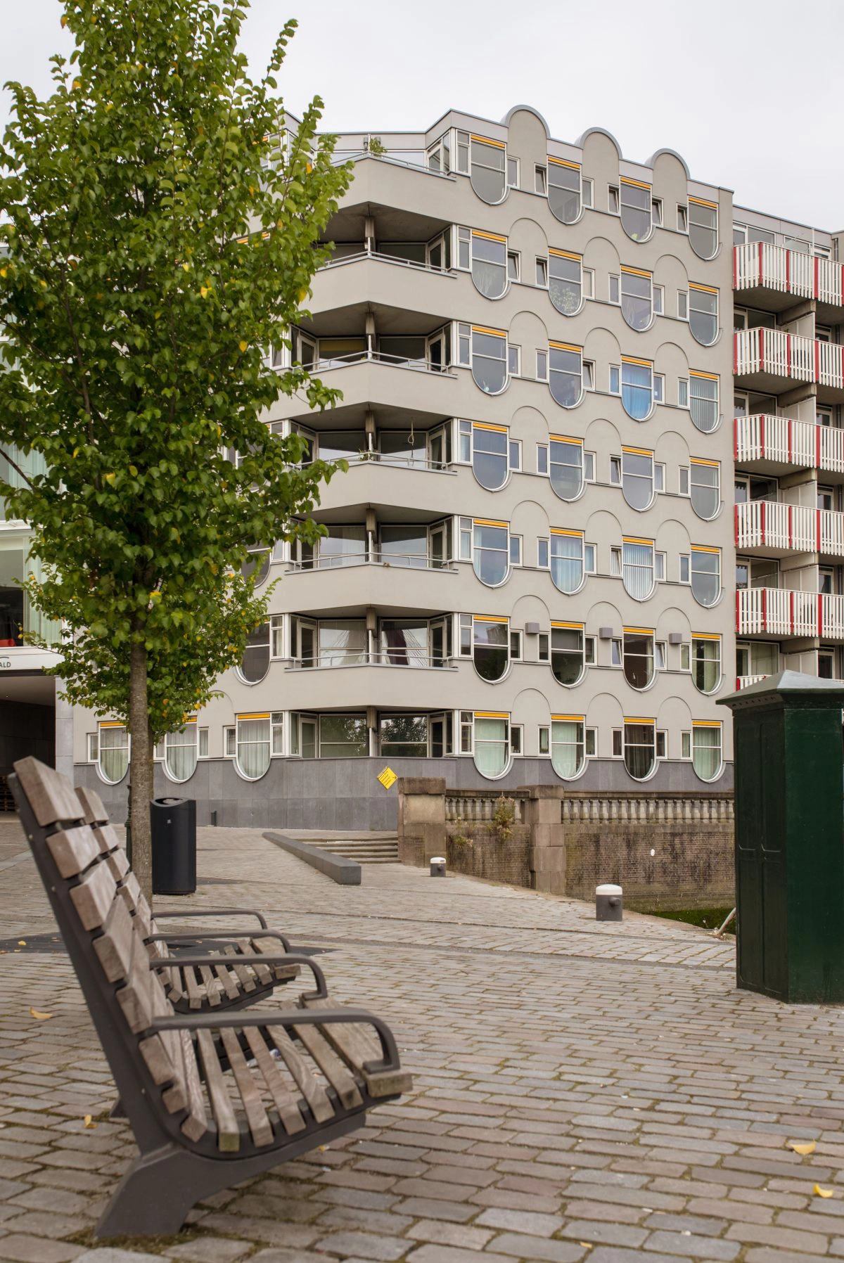 Gevelrenovatie oude haven rotterdam