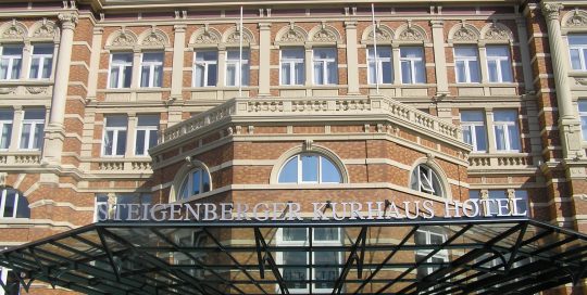 Entree overzicht Kurhaus hotel